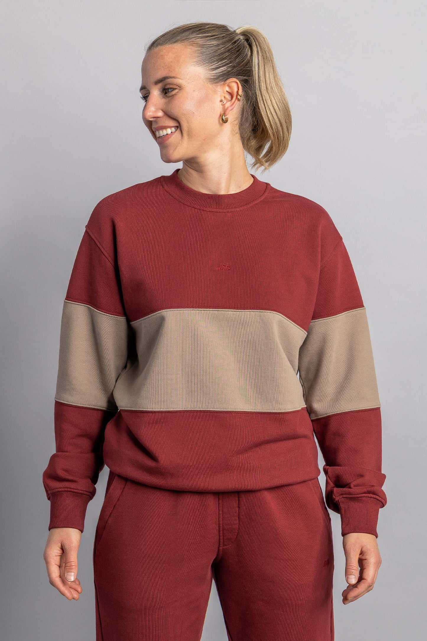Color Block Classic Crewneck