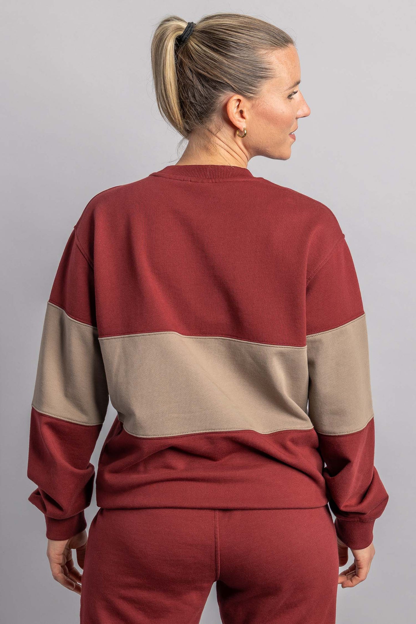 Color Block Classic Crewneck