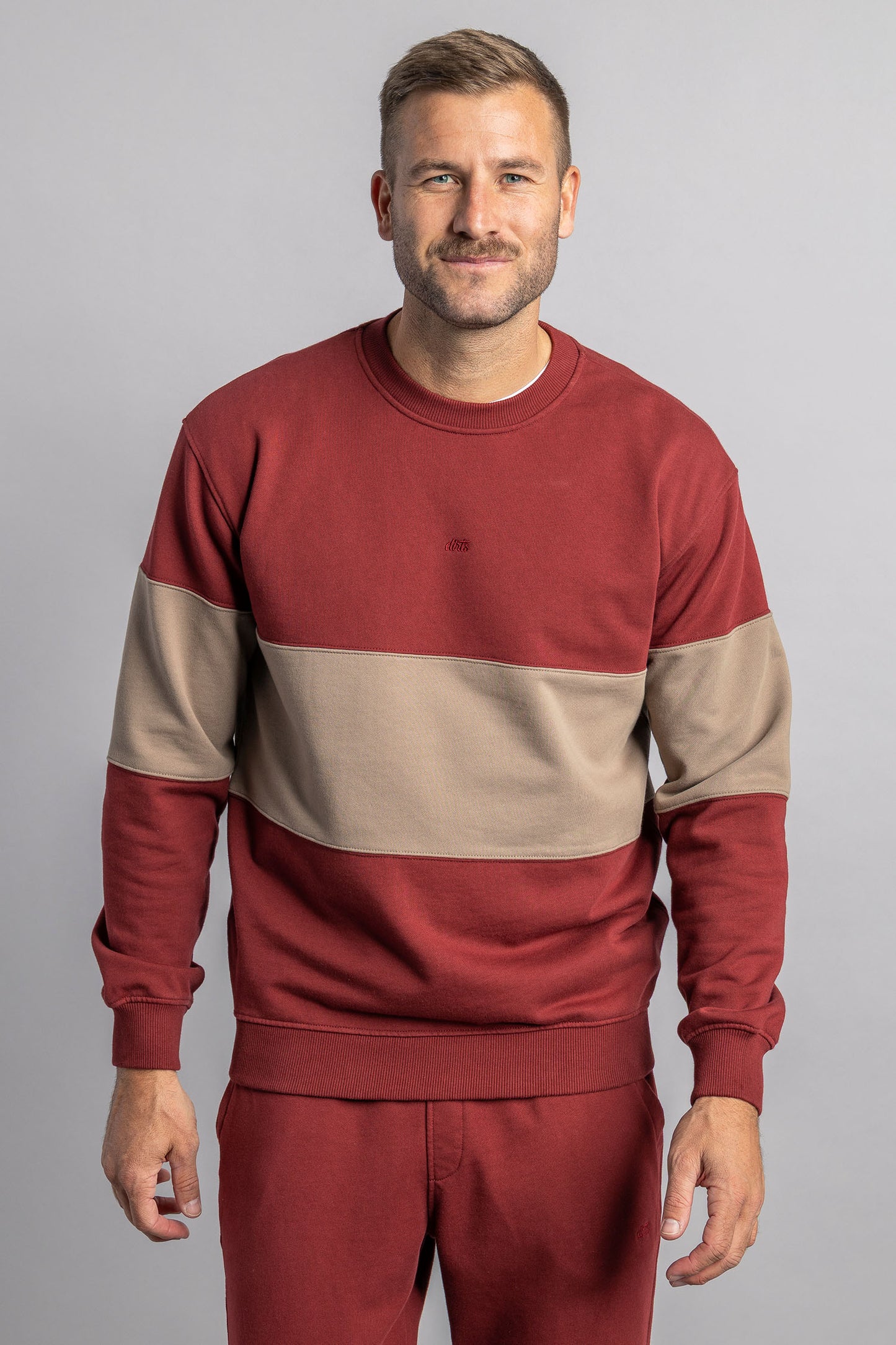 Color Block Classic Crewneck