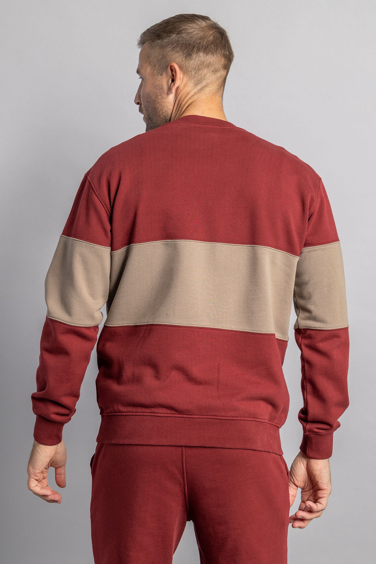 Color Block Classic Crewneck