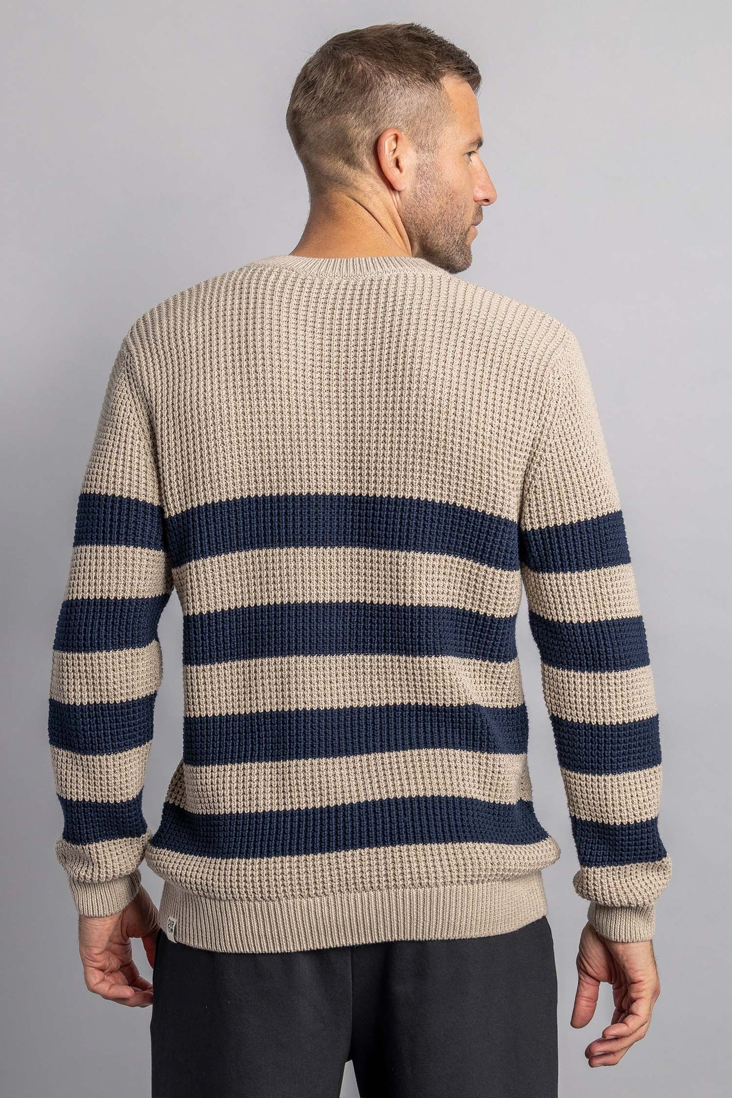 Knit Striped Crewneck
