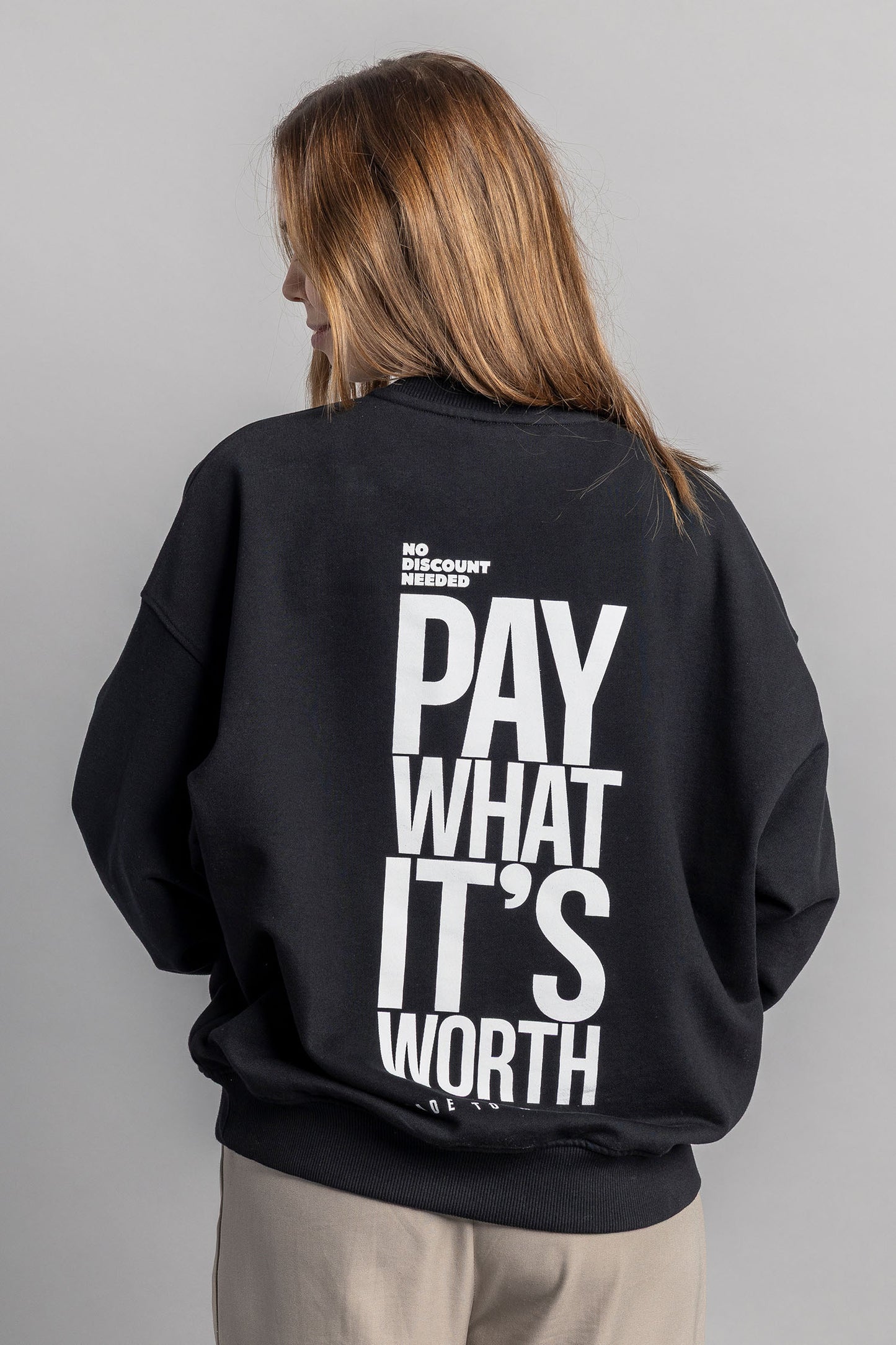 NO DISCOUNT Oversized Crewneck