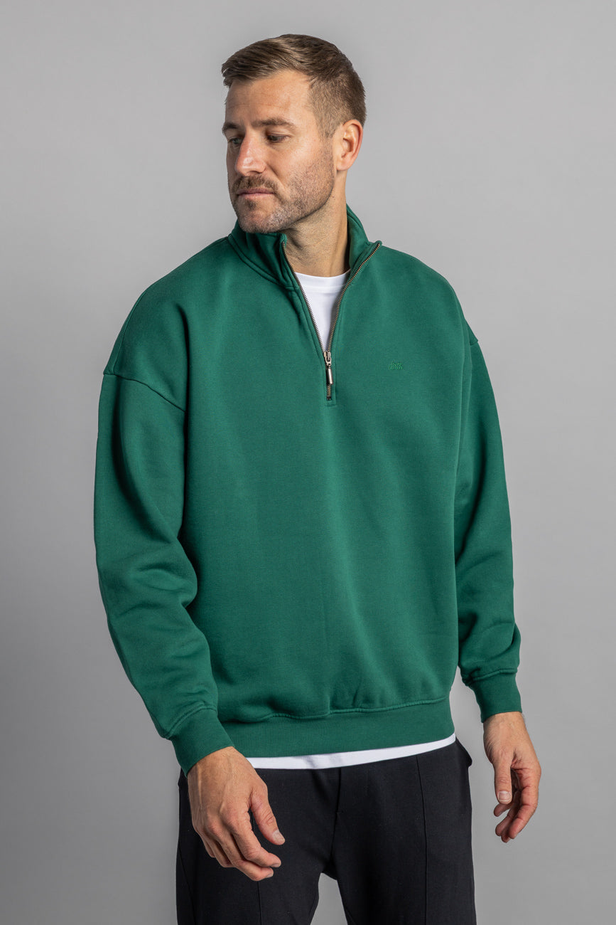 Quarter Zip Sweater Oversized