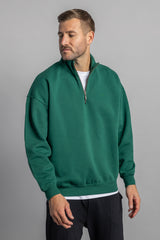 Quarter Zip Sweater Oversized