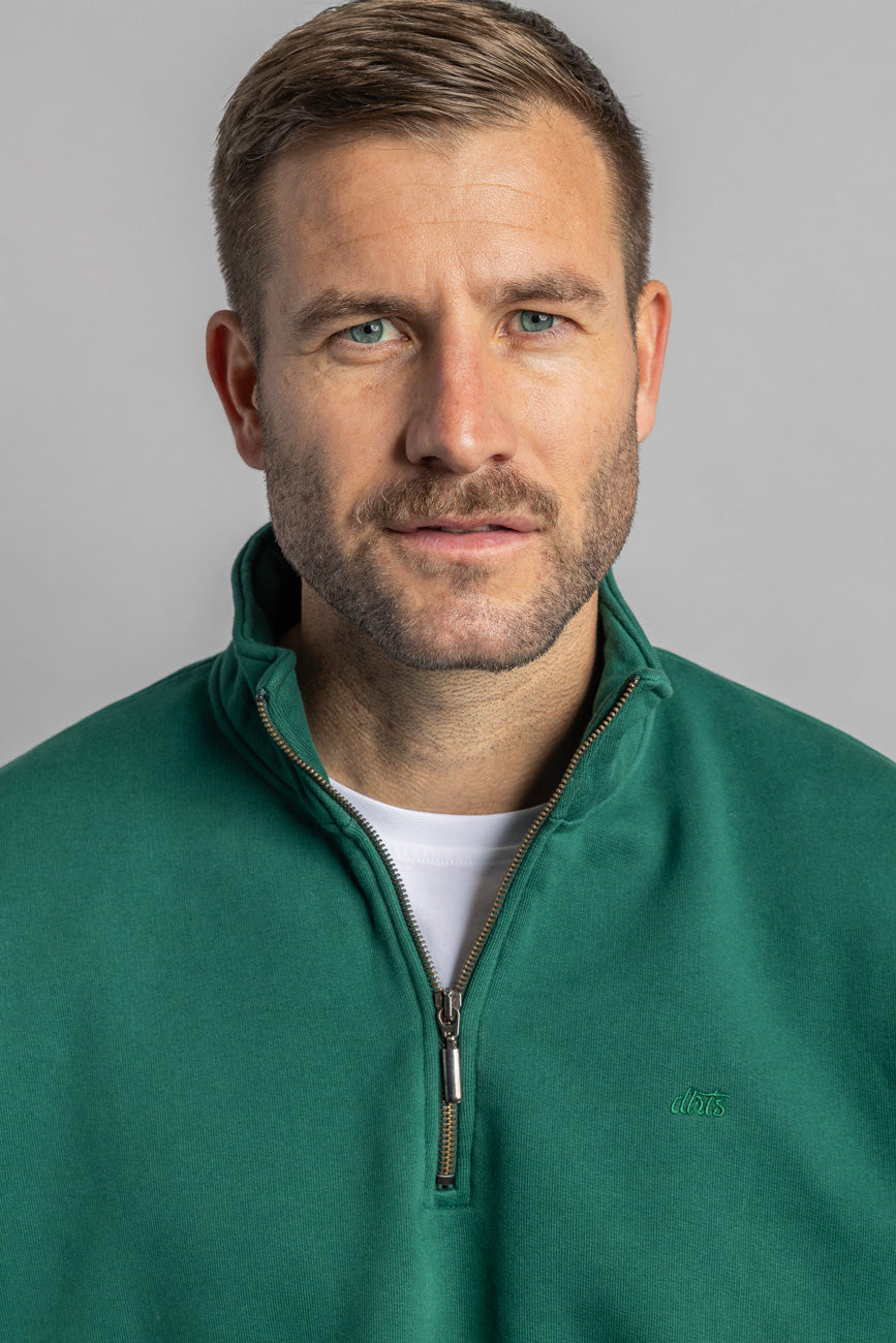 Quarter Zip Sweater Oversized