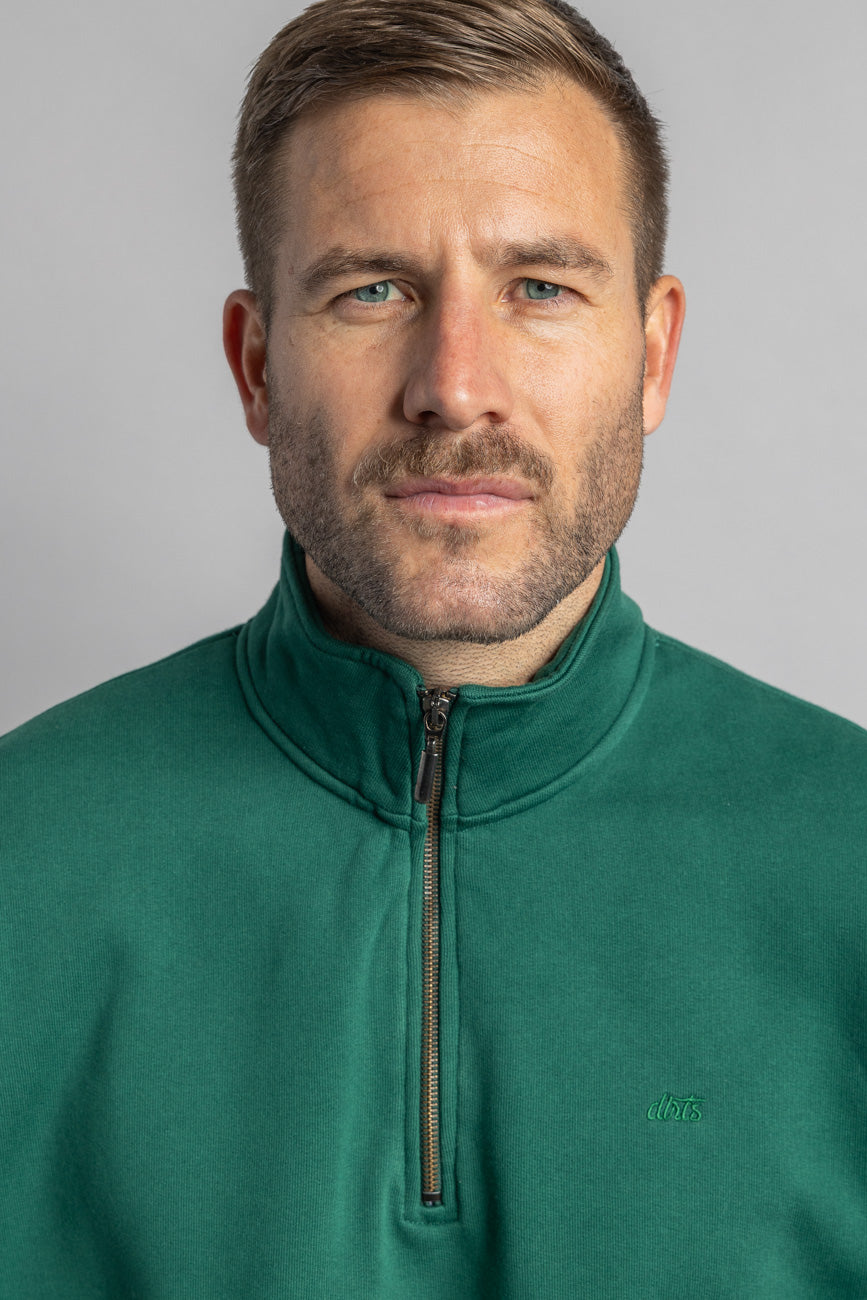 Quarter Zip Sweater Oversized