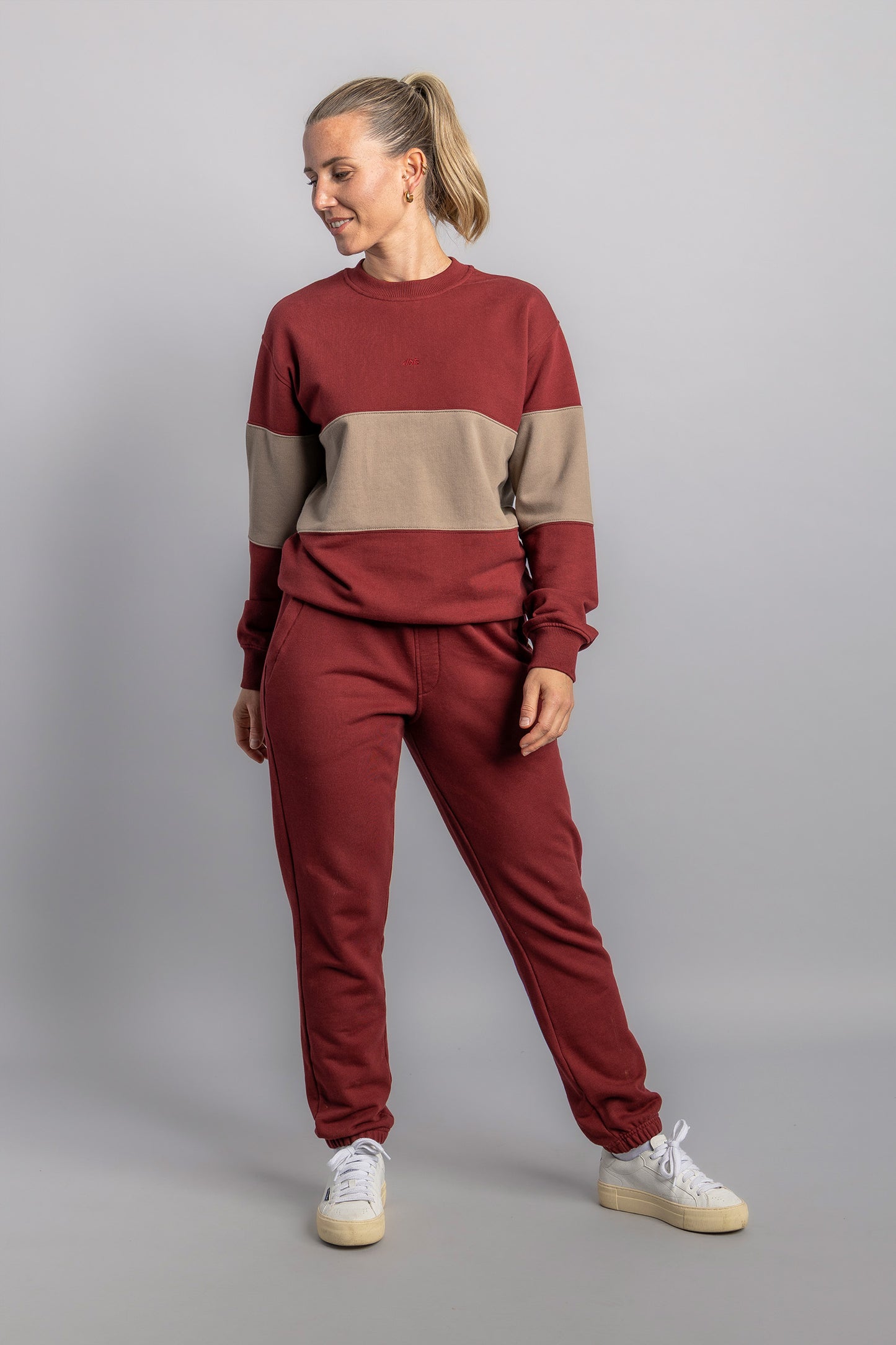 Color Block Sweat Set