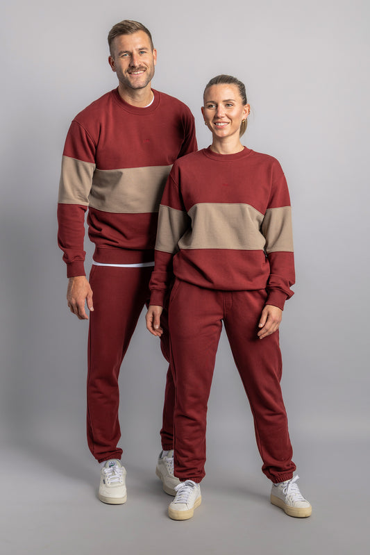 Color Block Sweat Set