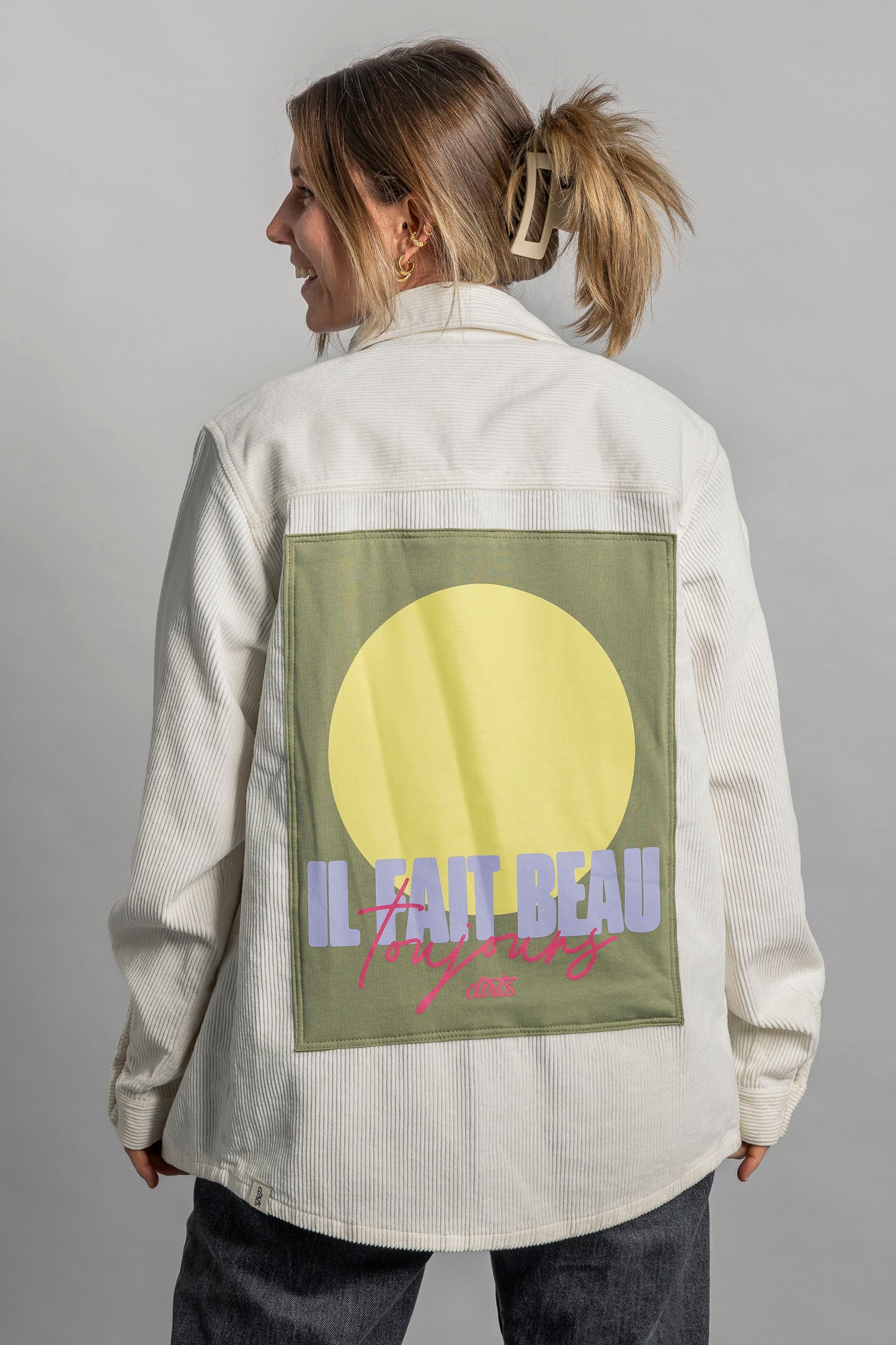UPCYCLING Cord Overshirt IL FAIT BEAU