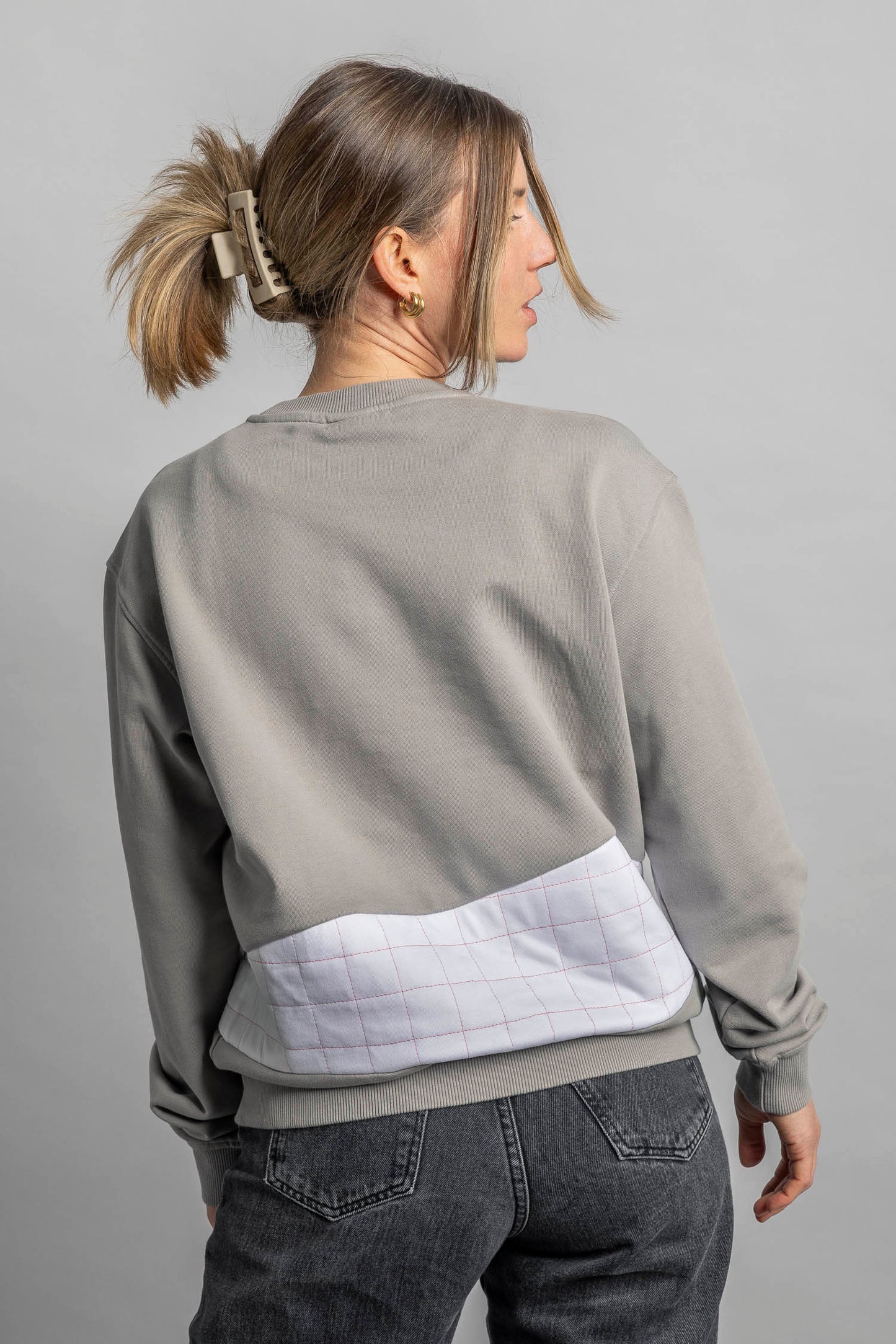 UPCYCLING Coração Crewneck