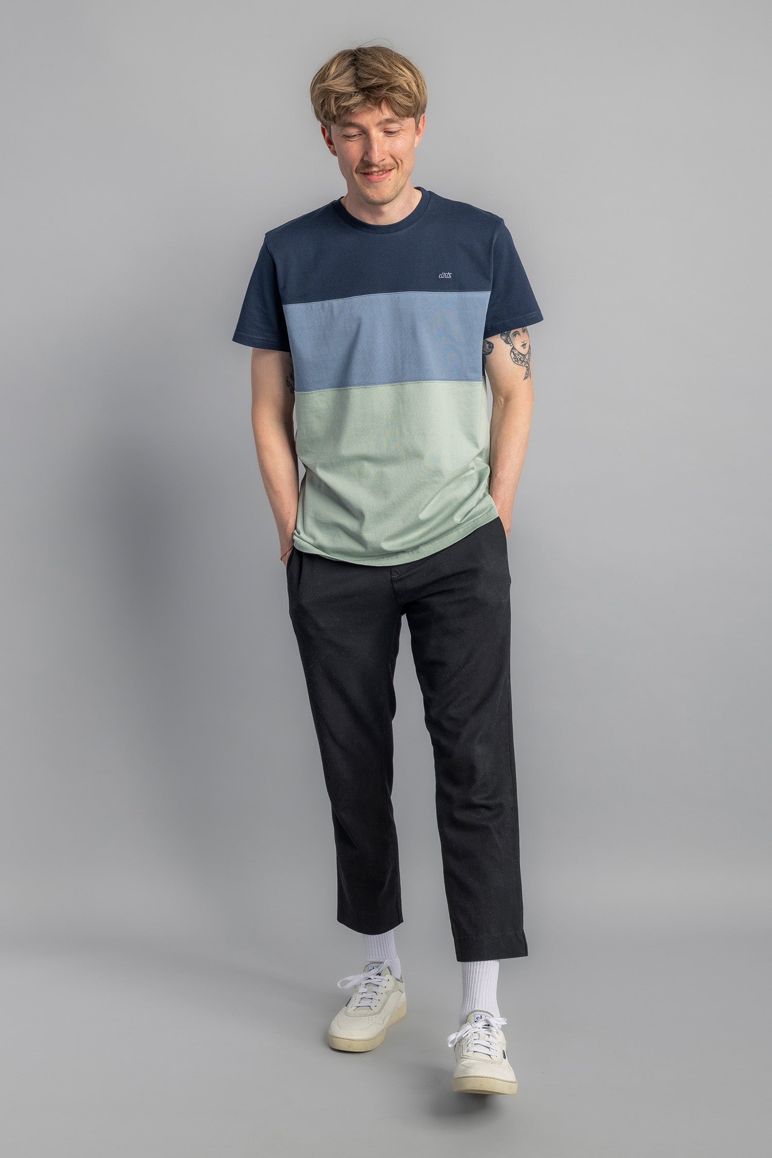 Navy / Stormy Blue / Frosted Mint