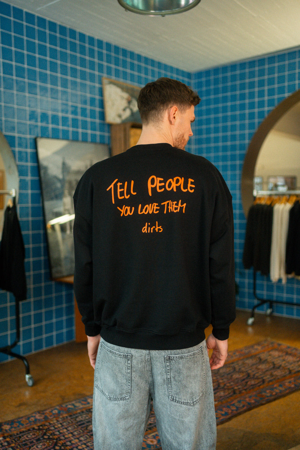 TELL THEM Oversized Crewneck