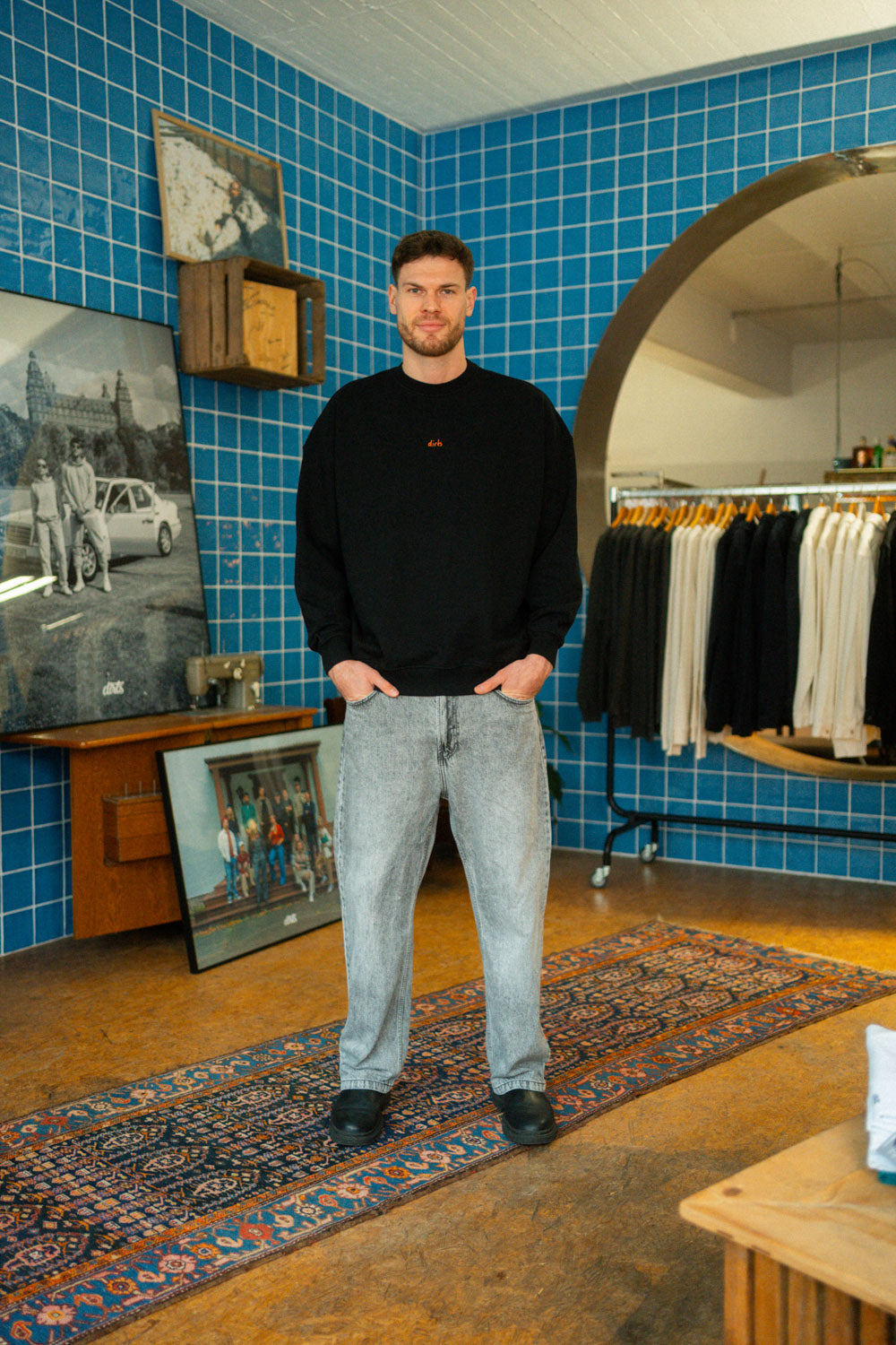 TELL THEM Oversized Crewneck