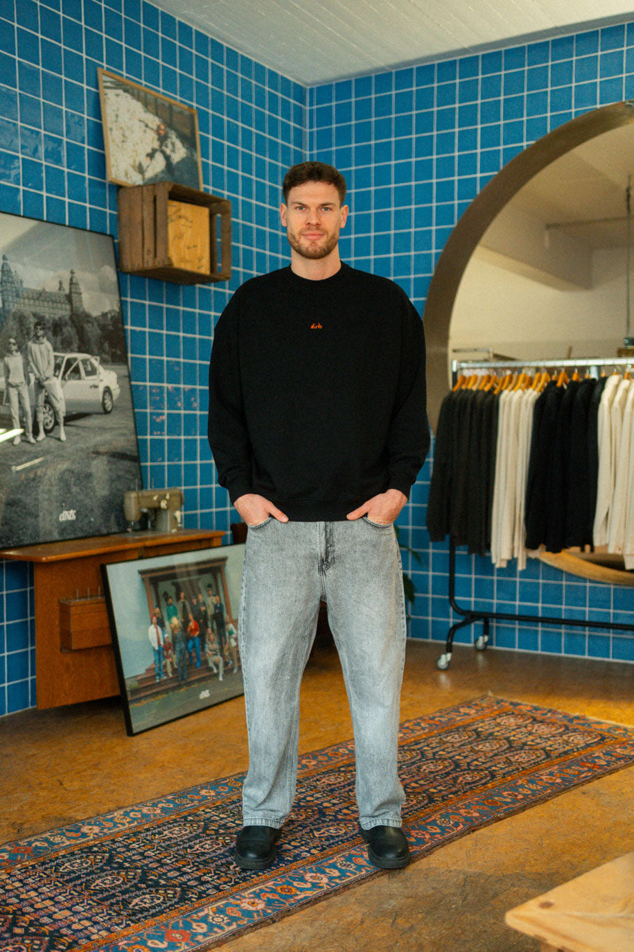 TELL THEM Oversized Crewneck