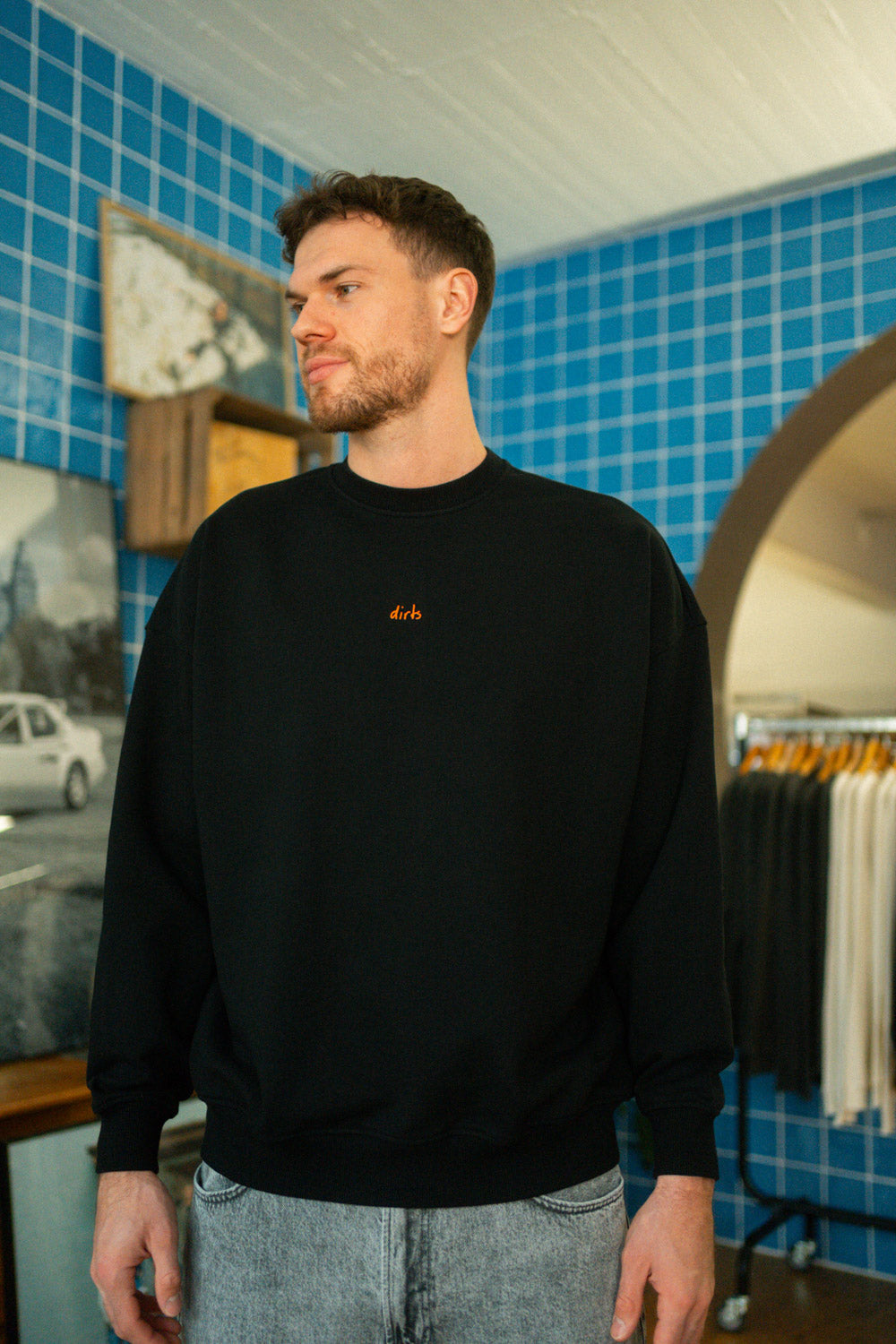 TELL THEM Oversized Crewneck