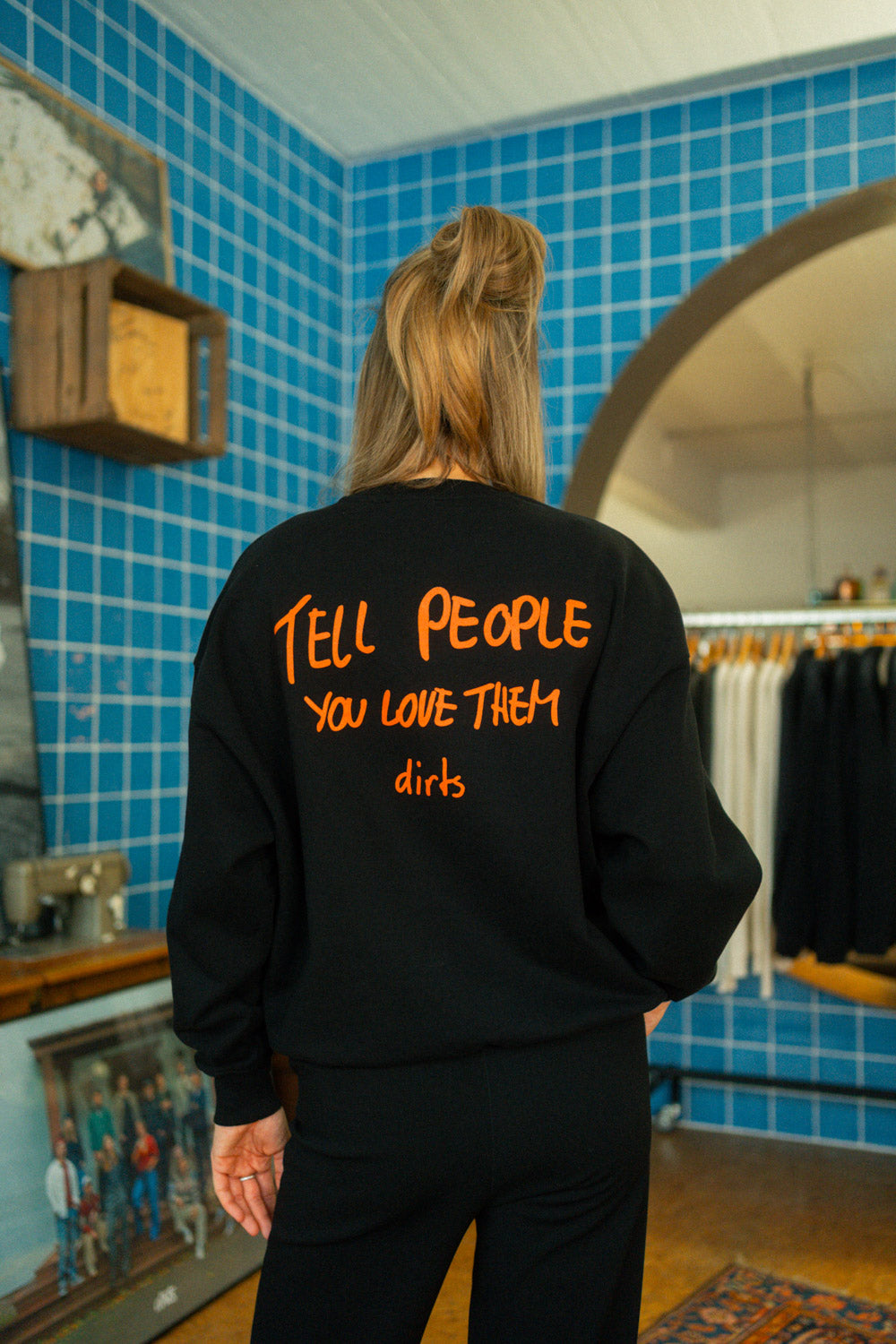 TELL THEM Oversized Crewneck