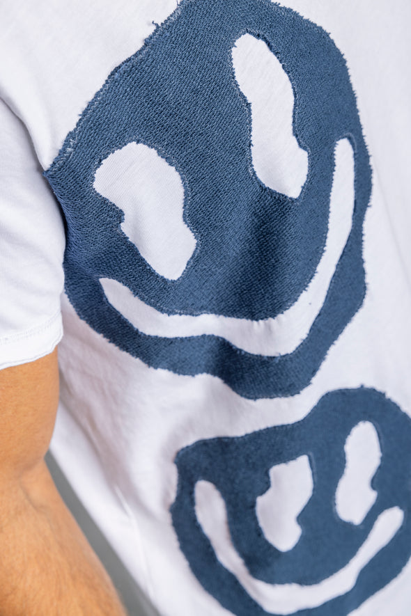 Upcycling Smiley Vintage T-Shirt