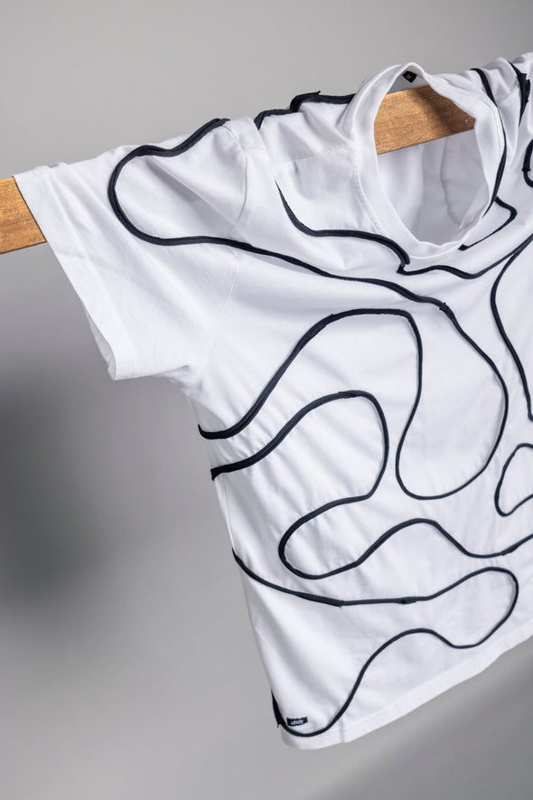 Upcycling Piece of Art T-Shirt Gr. M
