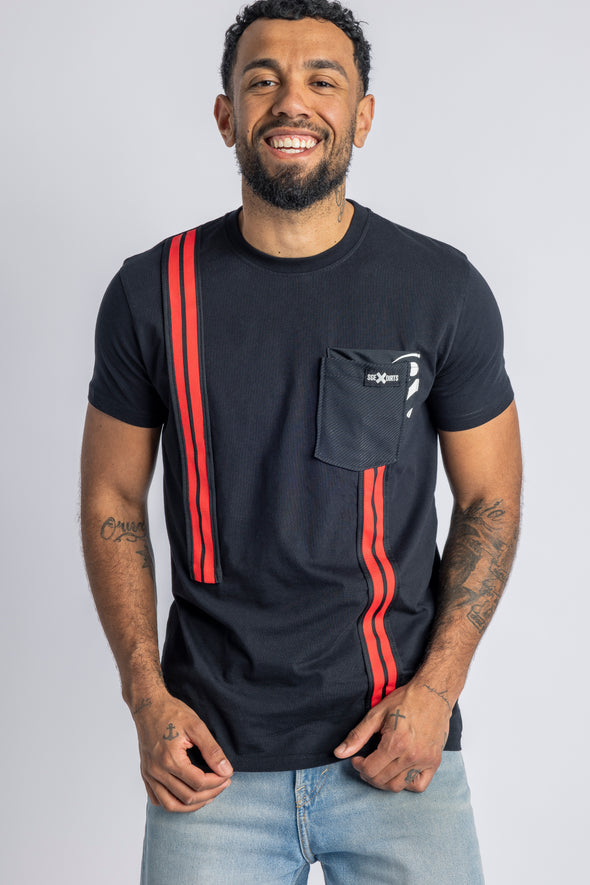 SGE X DIRTS Elements T-Shirt, Schwarz