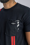 SGE X DIRTS Elements T-Shirt, Schwarz