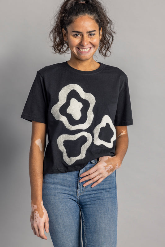 Upcycling T-Shirt Ladies Gr. S