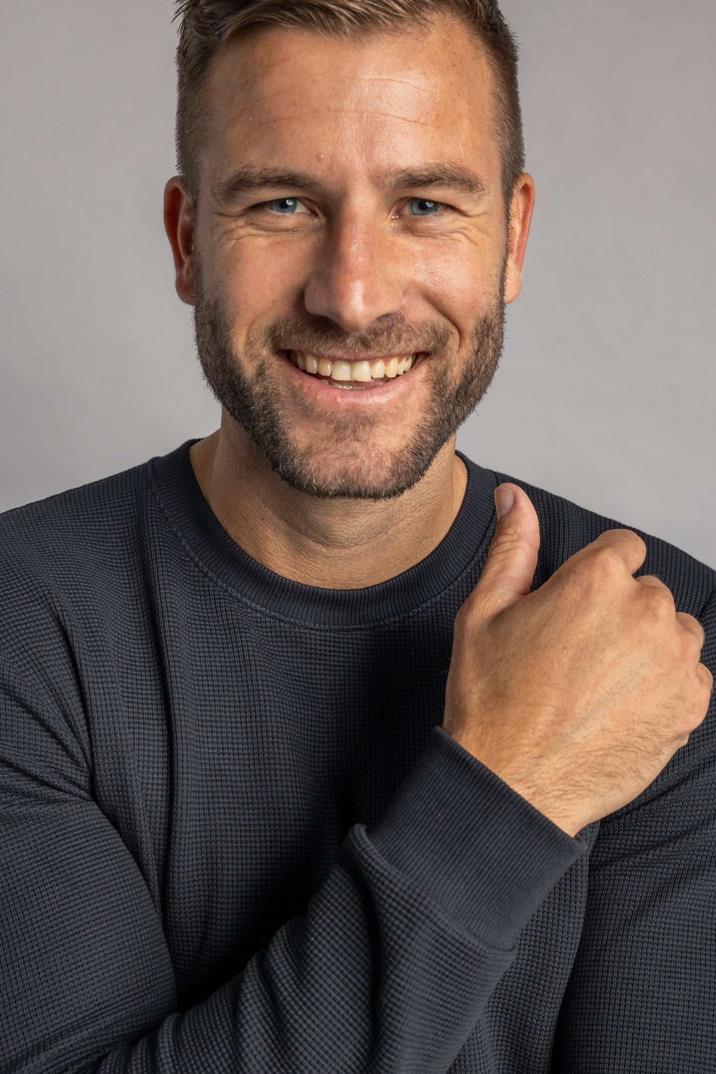 Waffle Piqué Longsleeve