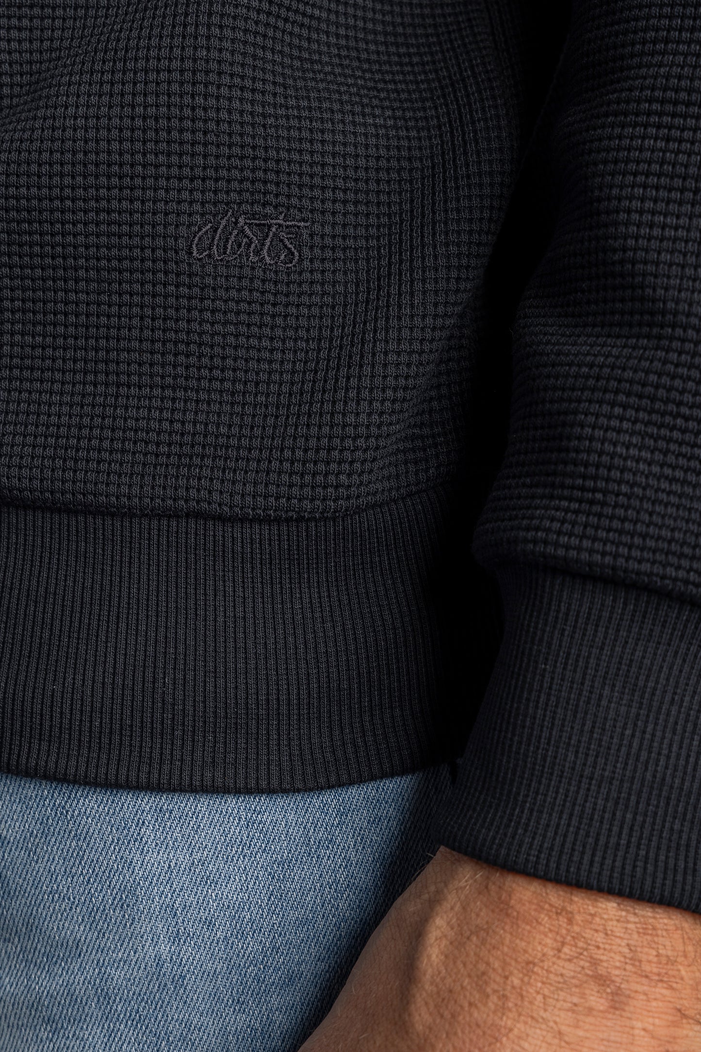 Waffle Piqué Longsleeve