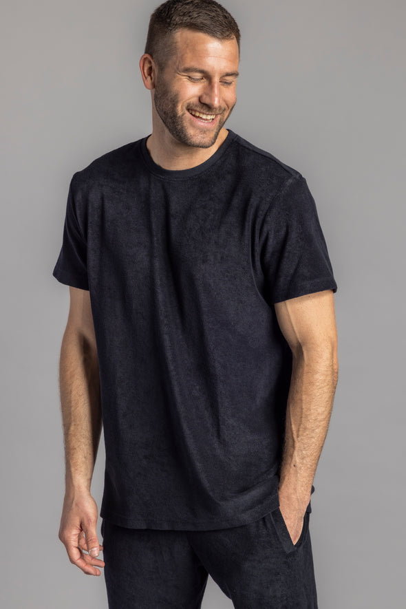 Terry T-Shirt, Black