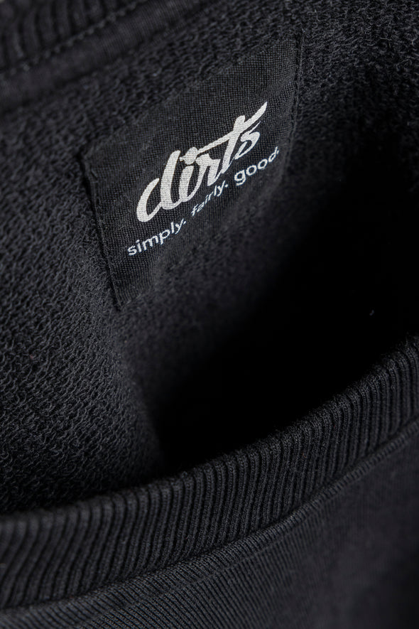 Raglan Logo Sweatshirt Unisex, Schwarz