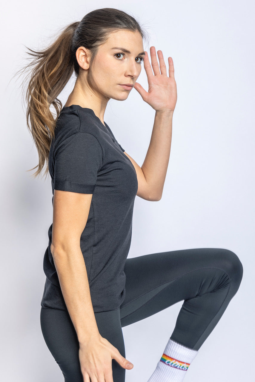 DIRTS SPORTS Ladies Shirt, Black