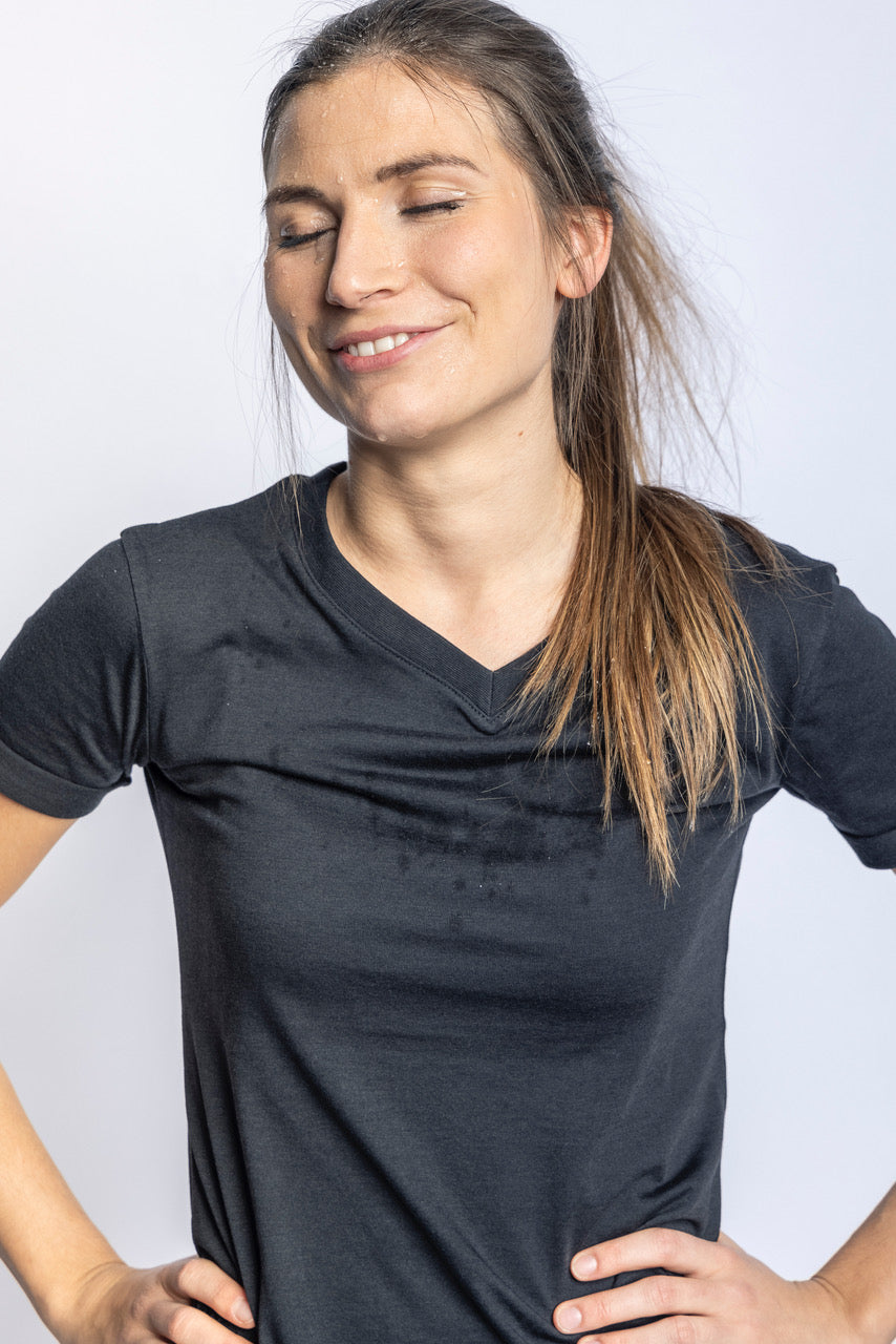 DIRTS SPORTS Ladies Shirt, Black
