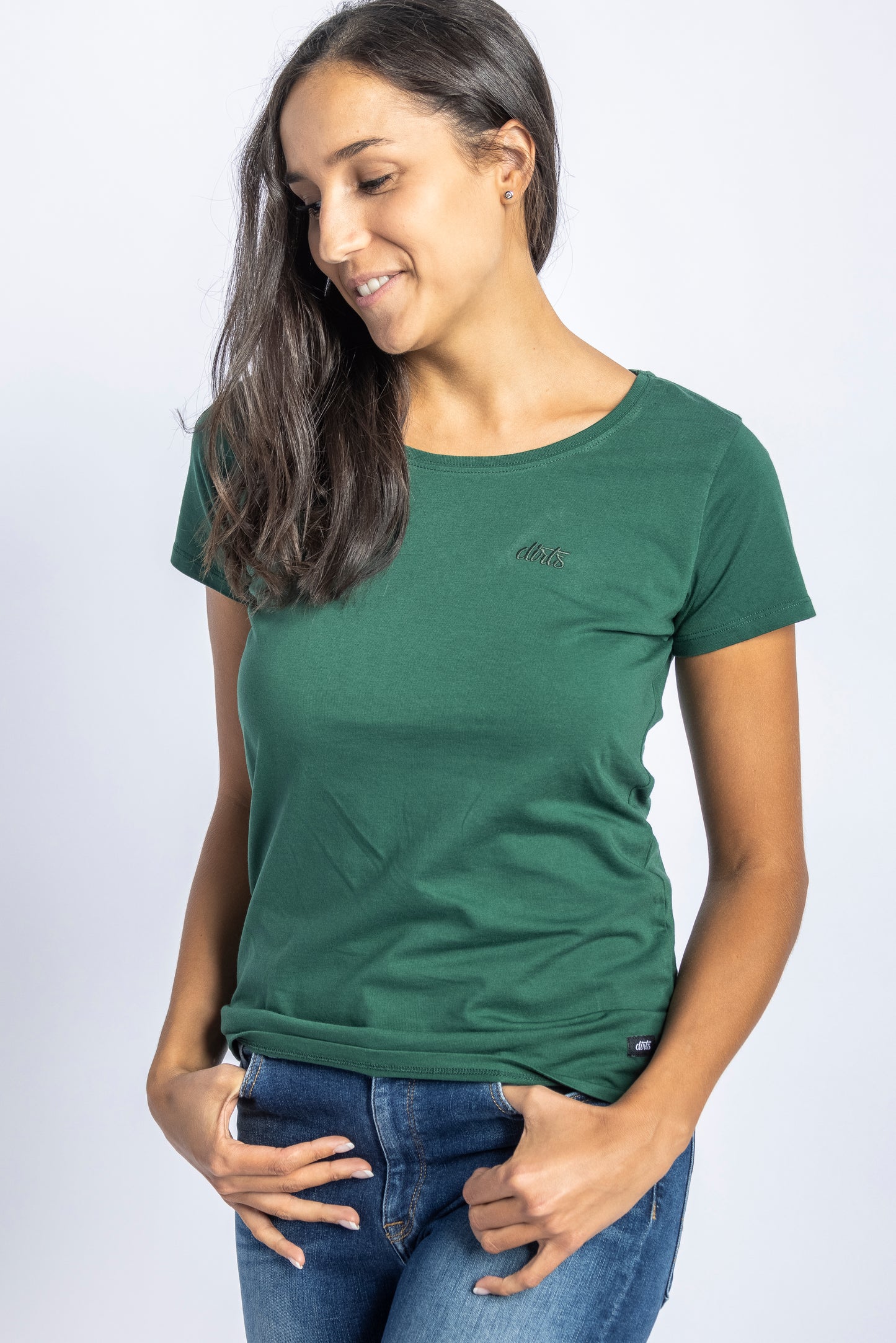 Premium Logo T-Shirt Ladies, green