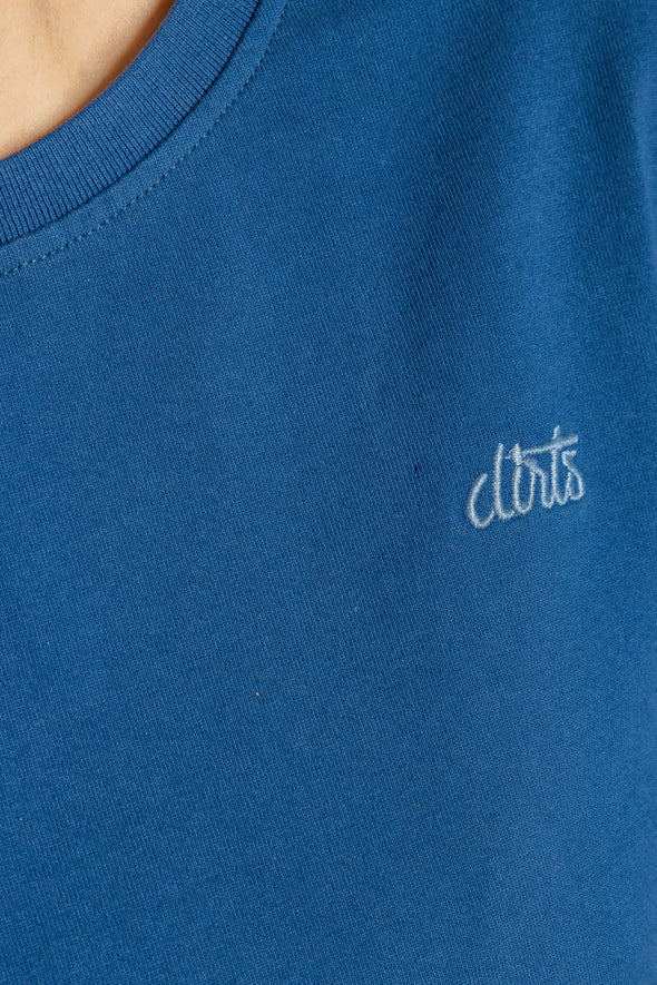 T-Shirt Kleid Ladies, Atlantikblau