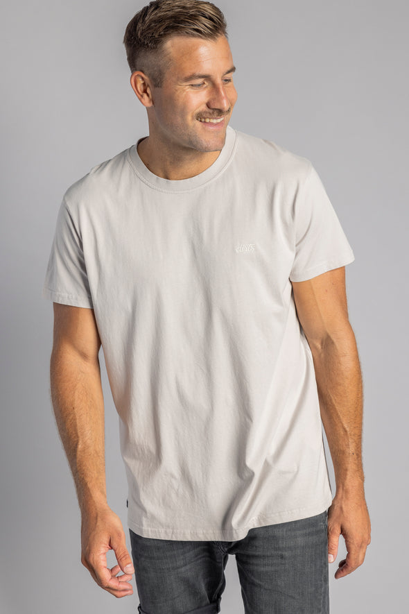 Premium Logo T-Shirt STANDARD, Möwengrau