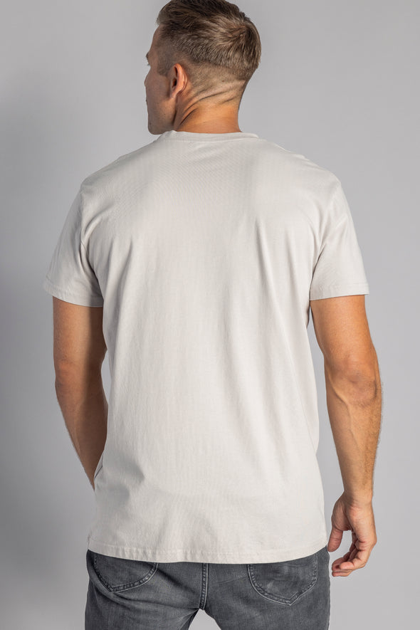 Premium Logo T-Shirt STANDARD, Möwengrau