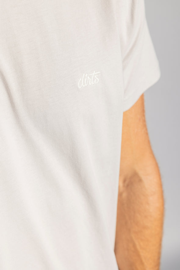 Premium Logo T-Shirt STANDARD, Möwengrau