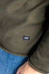 Strick-Longsleeve, Khaki