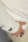 Raglan Sweatshirt Unisex, Off-White