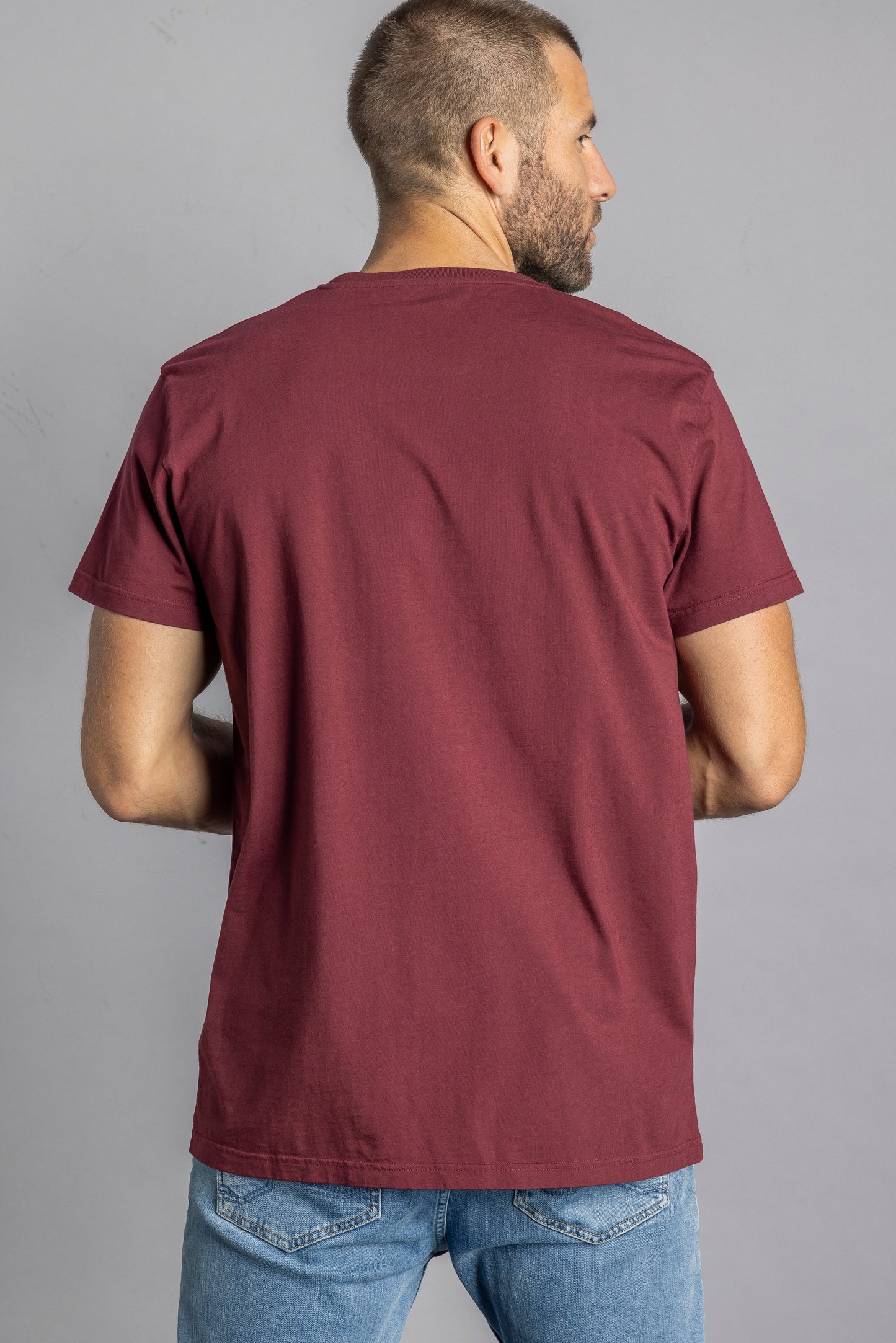 Premium Blank T-Shirt STANDARD, Rubin