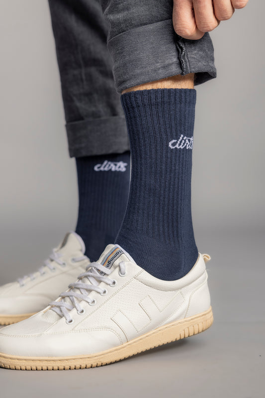 Classic Logo Socks, Saphir