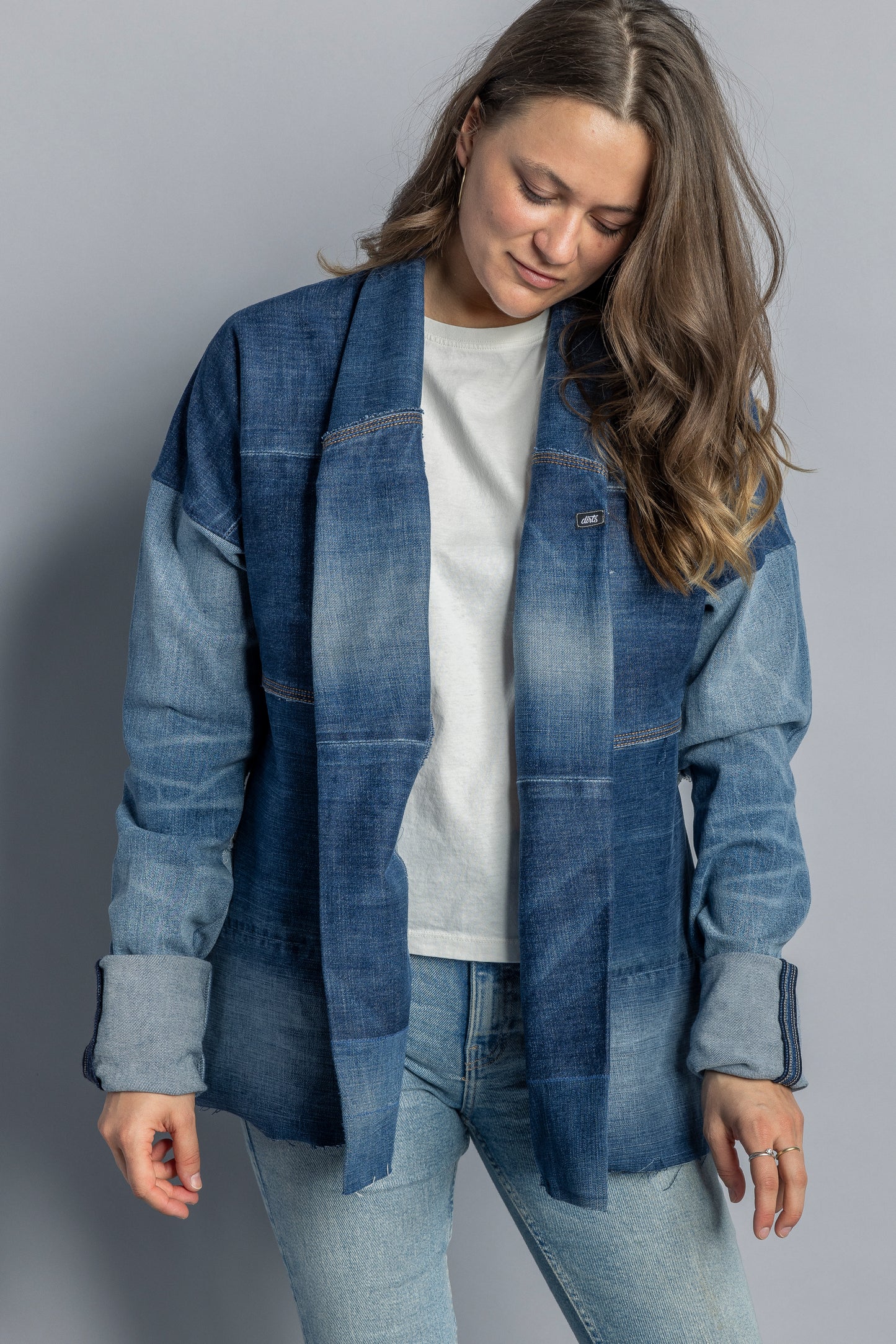 UPCYCLING Ladies Jeansjacke Gr. M