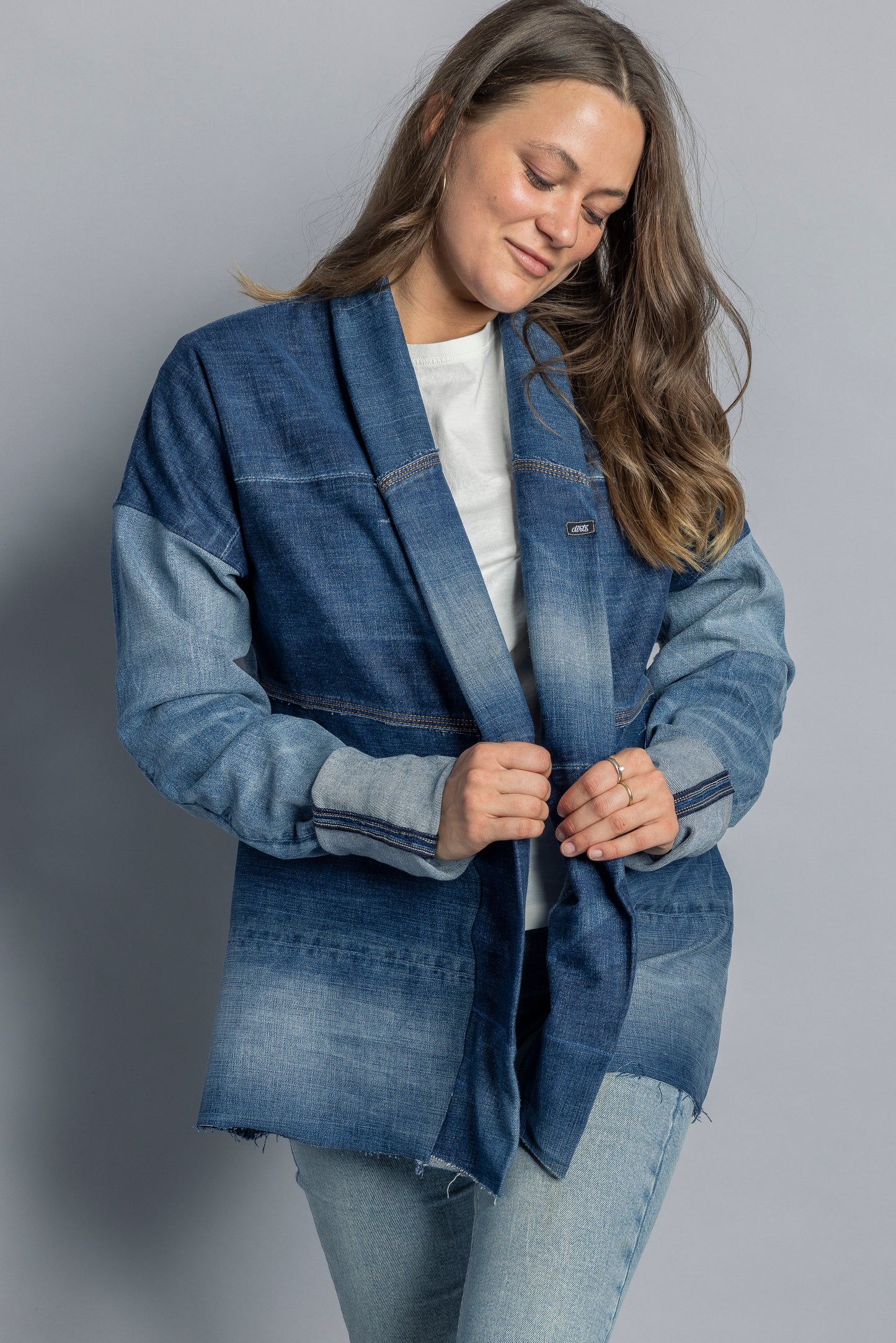 UPCYCLING Ladies Jeansjacke Gr. M