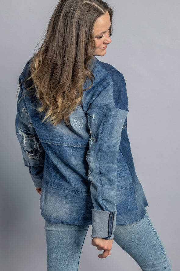 DENIM UP Ladies Jeansjacke Gr. M