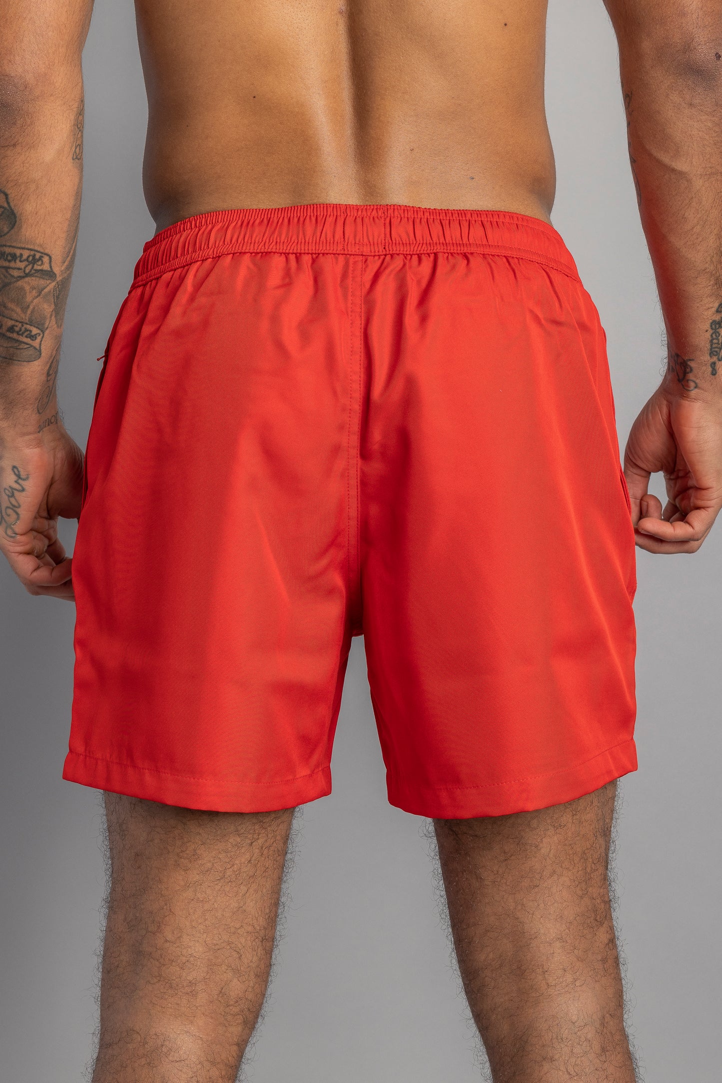 Recycled Swim Shorts RPET, Classic Red