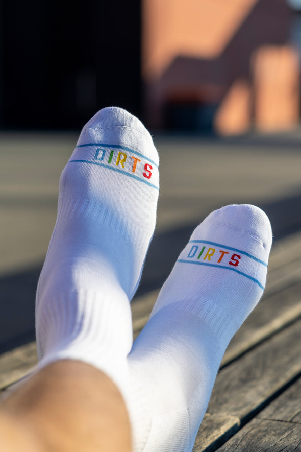Rainbow Socks 2.0, Weiß