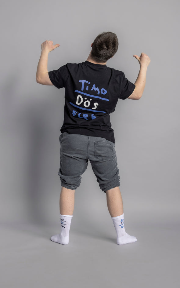Timo T-Shirt STANDARD, Schwarz