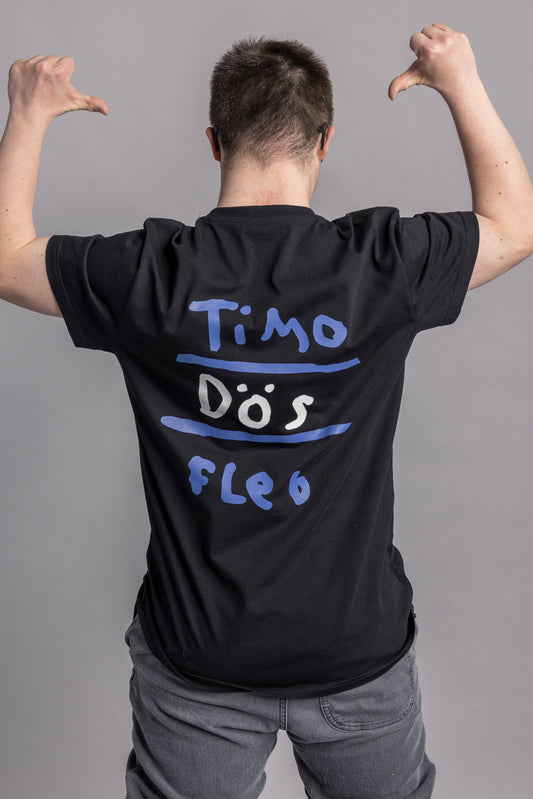 Timo T-shirt STANDARD, black