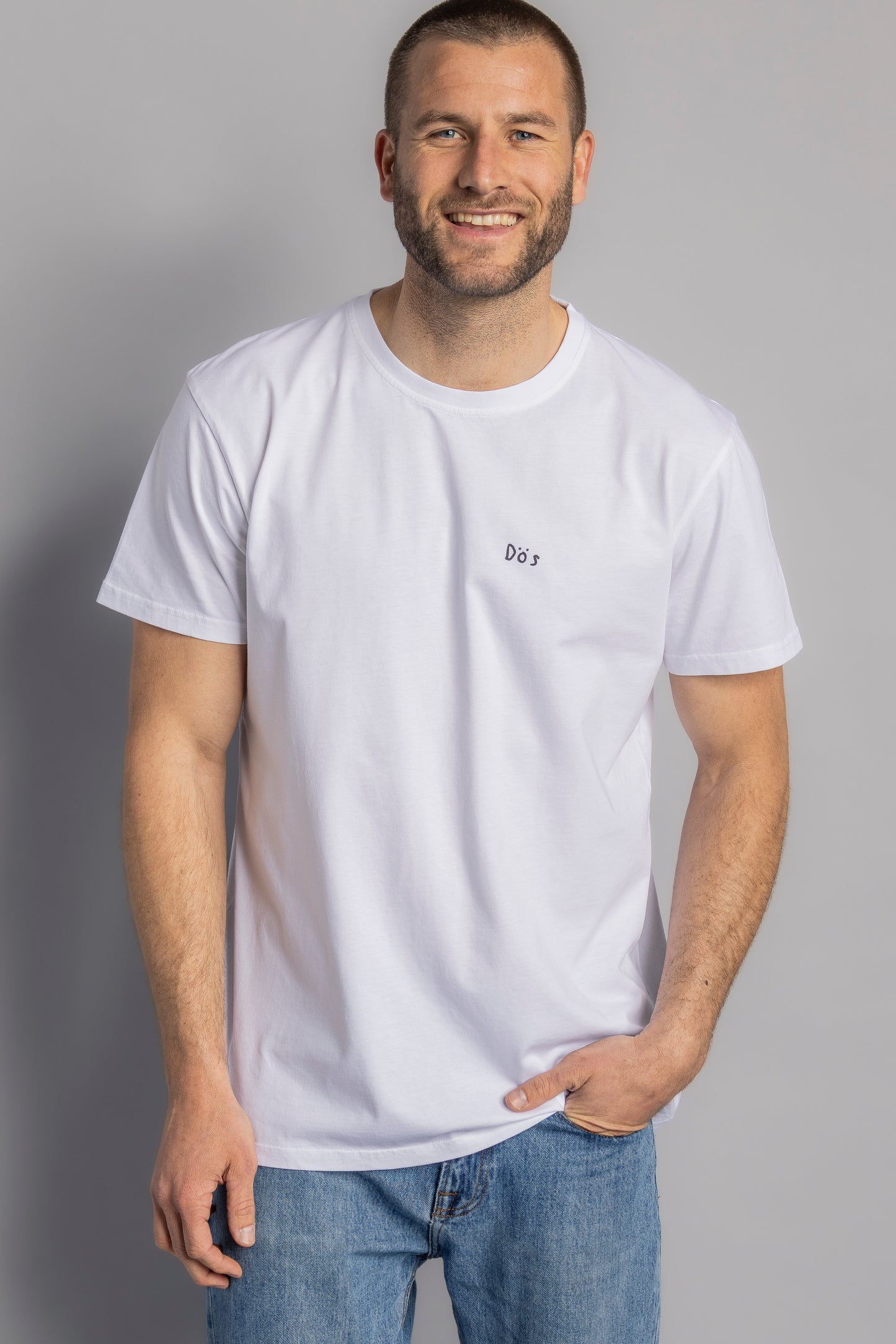 Timo T-shirt STANDARD, white