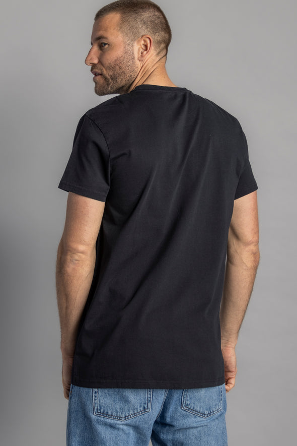 Rainbow Logo T-Shirt STANDARD, Schwarz