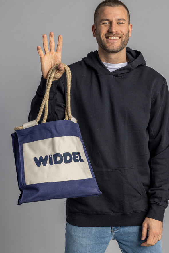 WIDDEL Hoodie Unisex, Schwarz, Gr. XXL